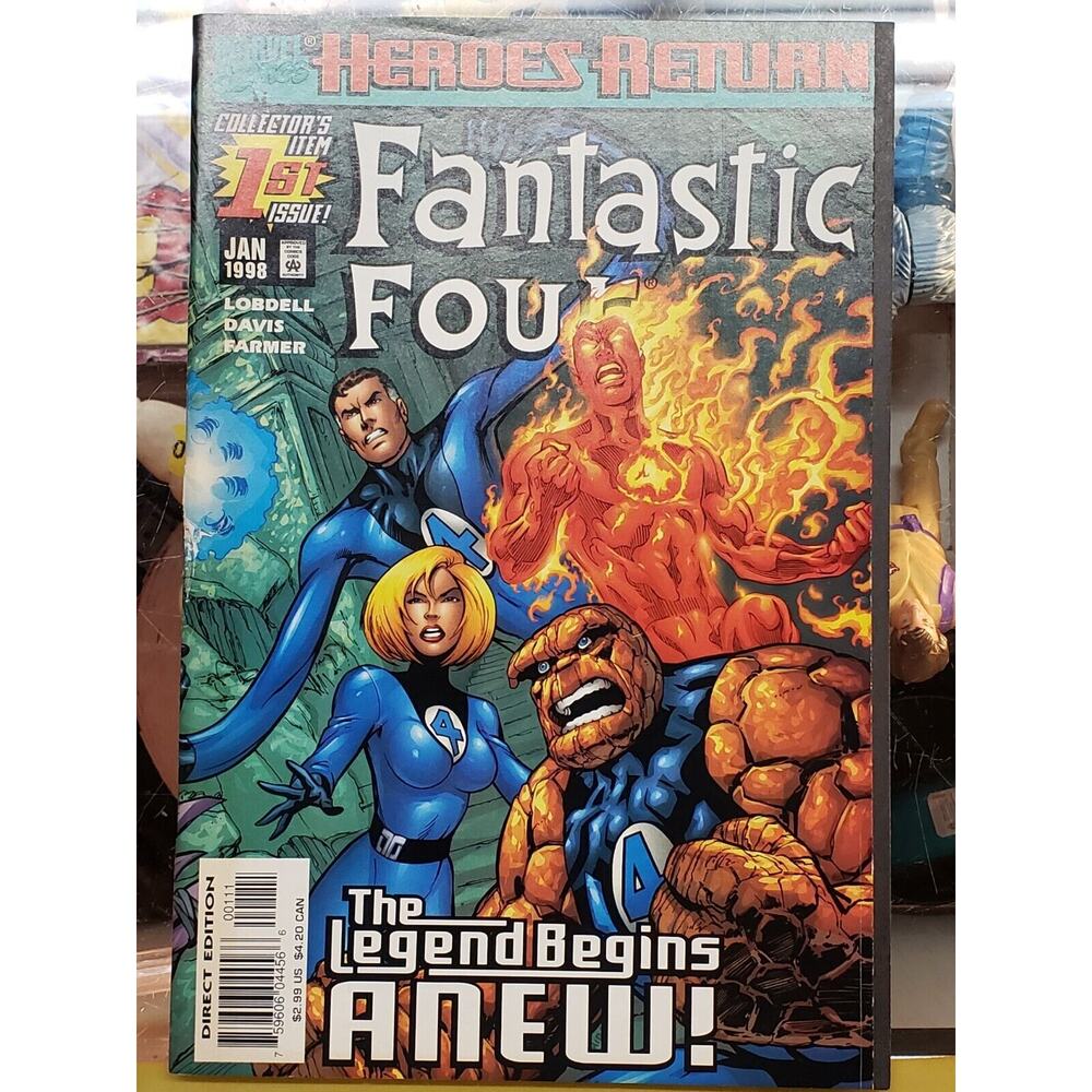 Fantastic Four: Heroes Return #1 VG/VF Marvel Comics 1998 Collector's Item